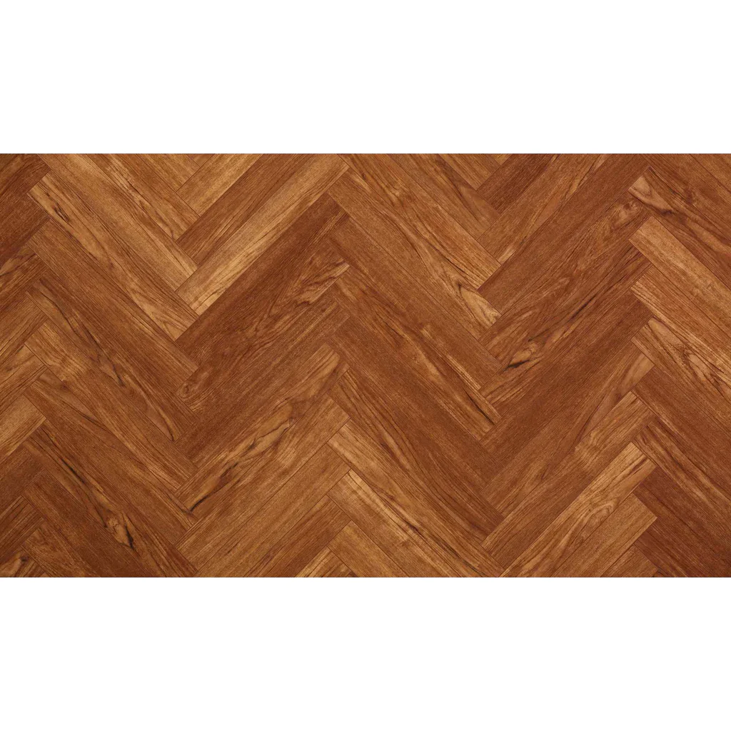 Panele podłogowe Jodełka Teak Brown B B7811  AC5 8 mm, 62002729, Panele podłogowe, Chateau+, BerryAlloc