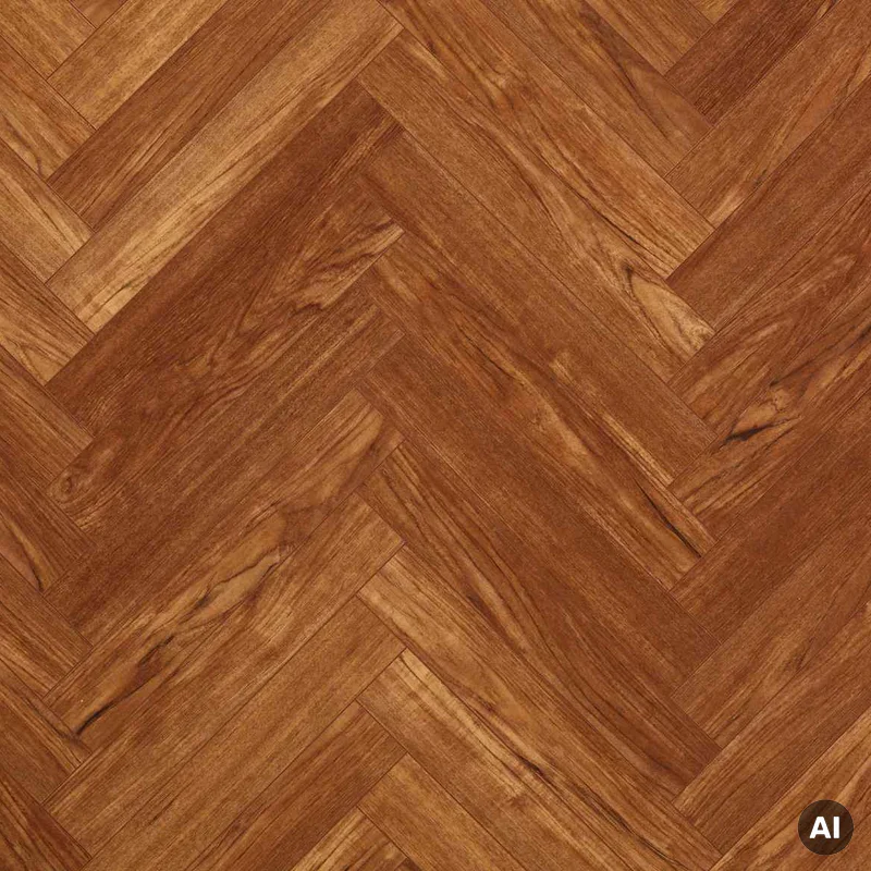 Panele podłogowe Jodełka Teak Brown B AC5 8 mm, 62002729 -