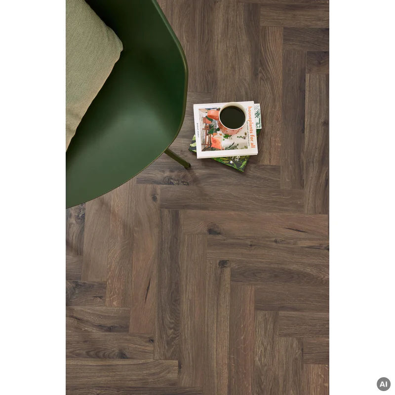 Panele podłogowe Jodełka Gyant Dark Brown A AC5 8 mm, 6200