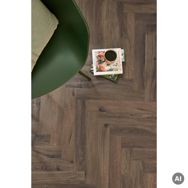 Panele podłogowe Jodełka Gyant Dark Brown A AC5 8 mm, 6200