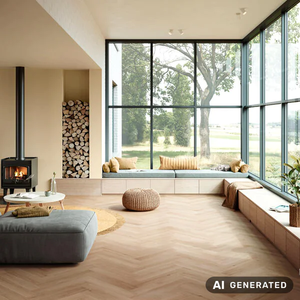 Panele winykowe Jodełka Orlando Naturalny 6 mm Klasa 33, 60