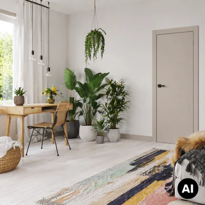 Drzwi Porta VECTOR Premium T Kaszmir Prawe 80cm bezprzylgowe, SPAPMT0P08WCA0A7U0H000