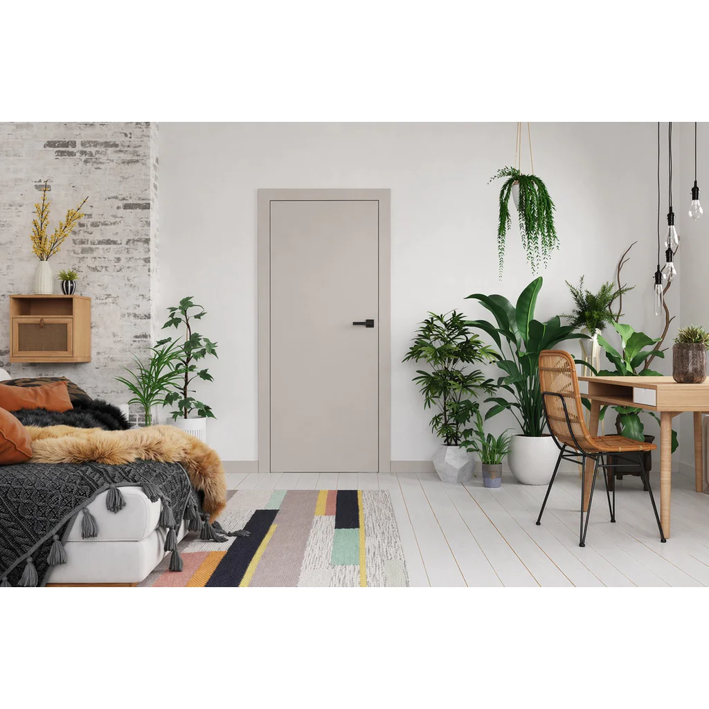 Drzwi Porta VECTOR Premium T Kaszmir Lewe 80cm bezprzylgowe WC, SPAPMT0L08WCAWAYU0H000, Drzwi wewnętrzne, PORTA VECTOR PREMIUM, PORTA