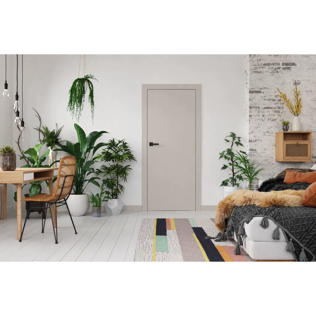 Drzwi Porta VECTOR Premium T Kaszmir Prawe 80cm bezprzylgowe WC, SPAPMT0P08WCAWAYU0H000, Drzwi wewnętrzne, PORTA VECTOR PREMIUM, PORTA