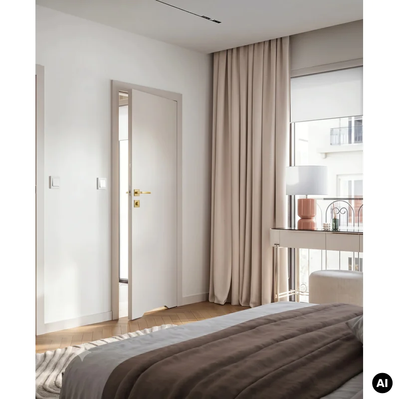 Drzwi Porta VECTOR Premium T Kaszmir Prawe 80cm bezprzylgowe