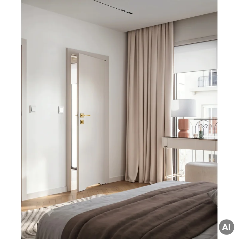 Drzwi Porta VECTOR Premium T Kaszmir Prawe 80cm bezprzylgowe
