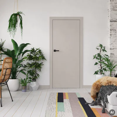 Drzwi Porta VECTOR Premium T Kaszmir Prawe 80cm bezprzylgowe WC, SPAPMT0P08WCAWAYU0H000