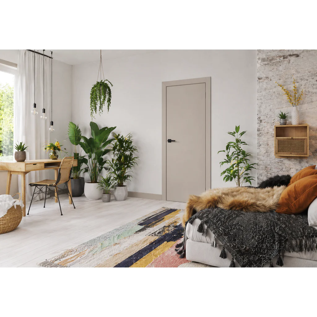 Drzwi Porta VECTOR Premium T Kaszmir Prawe 80cm bezprzylgowe WC, SPAPMT0P08WCAWAYU0H000, Drzwi wewnętrzne, PORTA VECTOR PREMIUM, PORTA