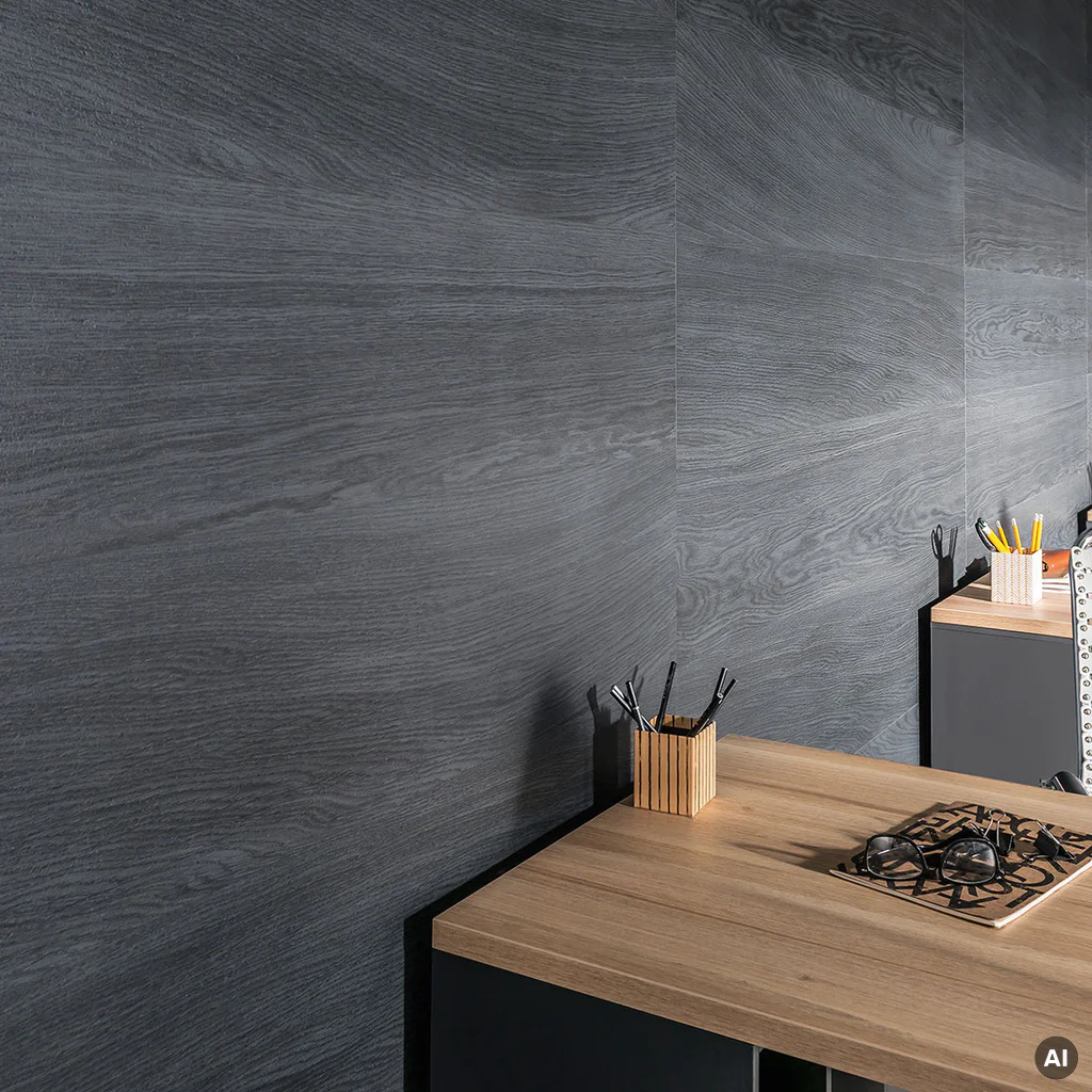 Panele ścienne Wood Carbon, 3021871, Kerradeco Wood Line, Kerradeco, VOX