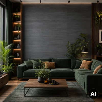 Panele ścienne Wood Carbon, 3021871