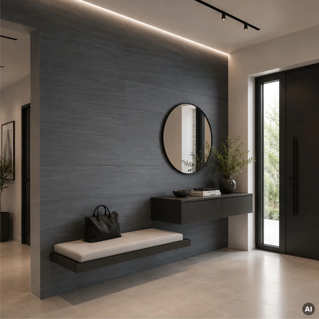 Panele ścienne Wood Carbon, 3021871, Kerradeco Wood Line, Kerradeco, VOX