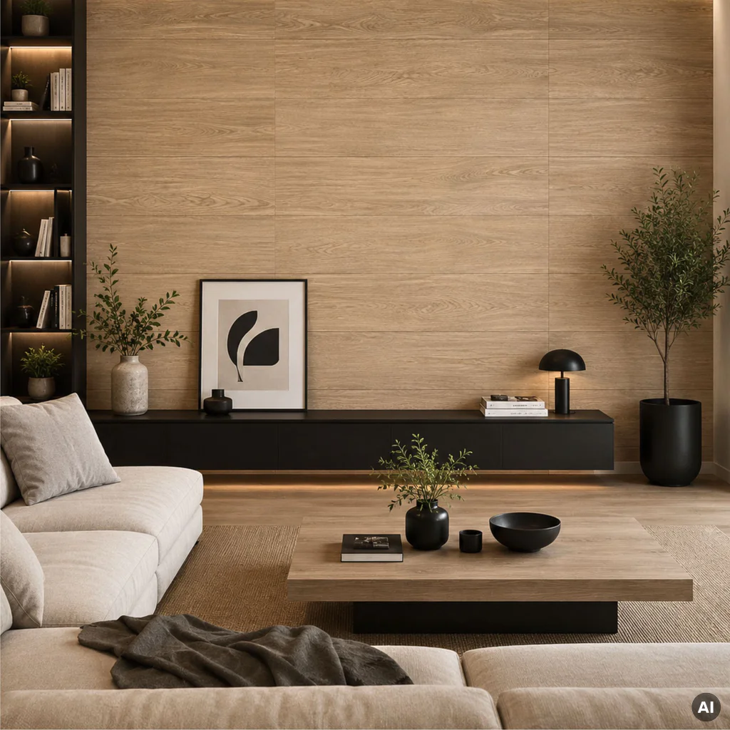 Panele ścienne Wood Brandy, 3022104, Kerradeco Wood Line, Kerradeco, VOX