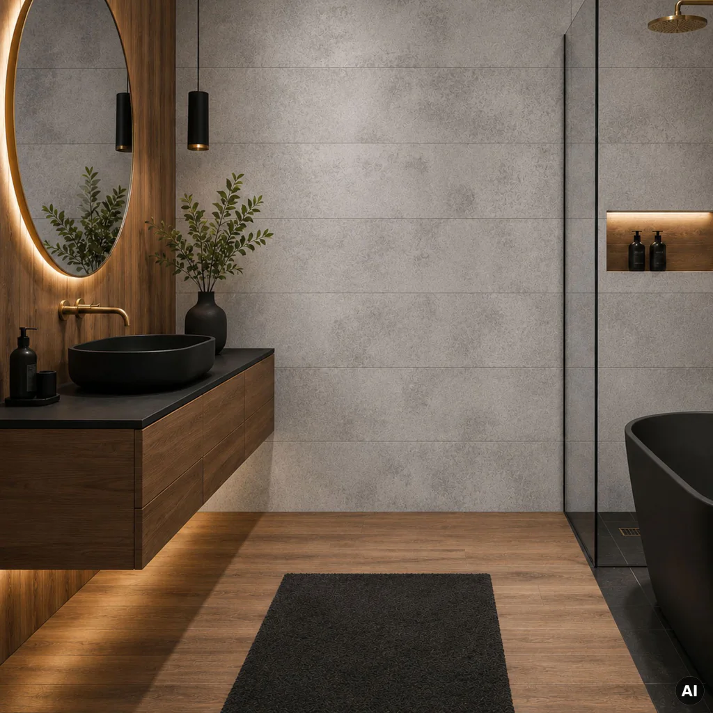 Panele ścienne Stone Grey, 3024150, Kerradeco Stone Line, Kerradeco, VOX