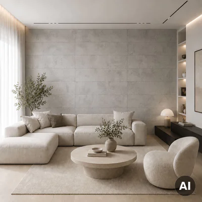 Panele ścienne Stone Grey, 3024150