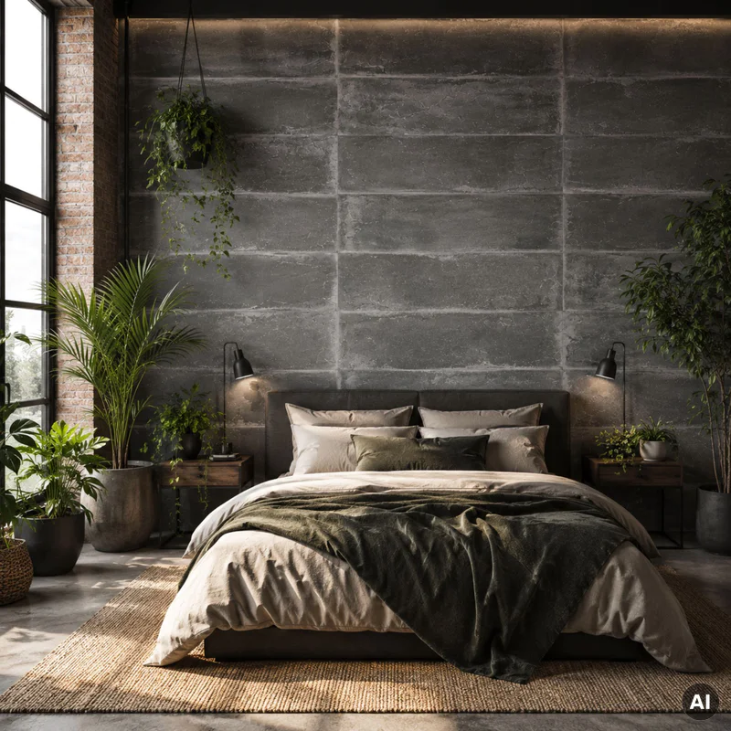 Panele ścienne Loft Concrete, 3024809 - 2