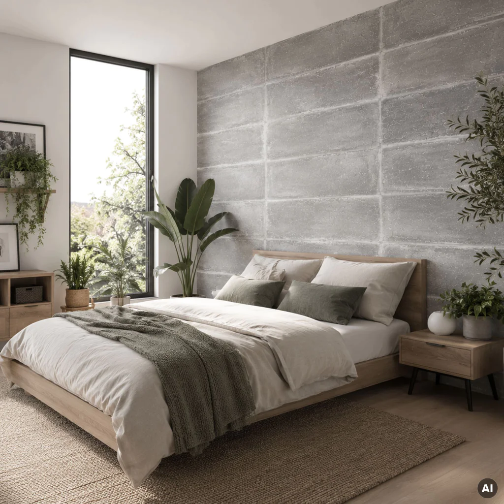 Panele ścienne Loft Concrete, 3024809, Kerradeco Stone Line, Kerradeco, VOX