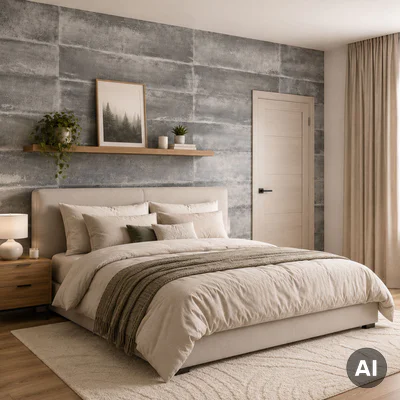Panele ścienne Loft Concrete, 3024809