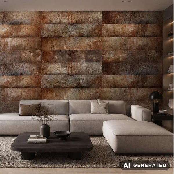 Panele ścienne Loft Rusty, 3024813 - 2