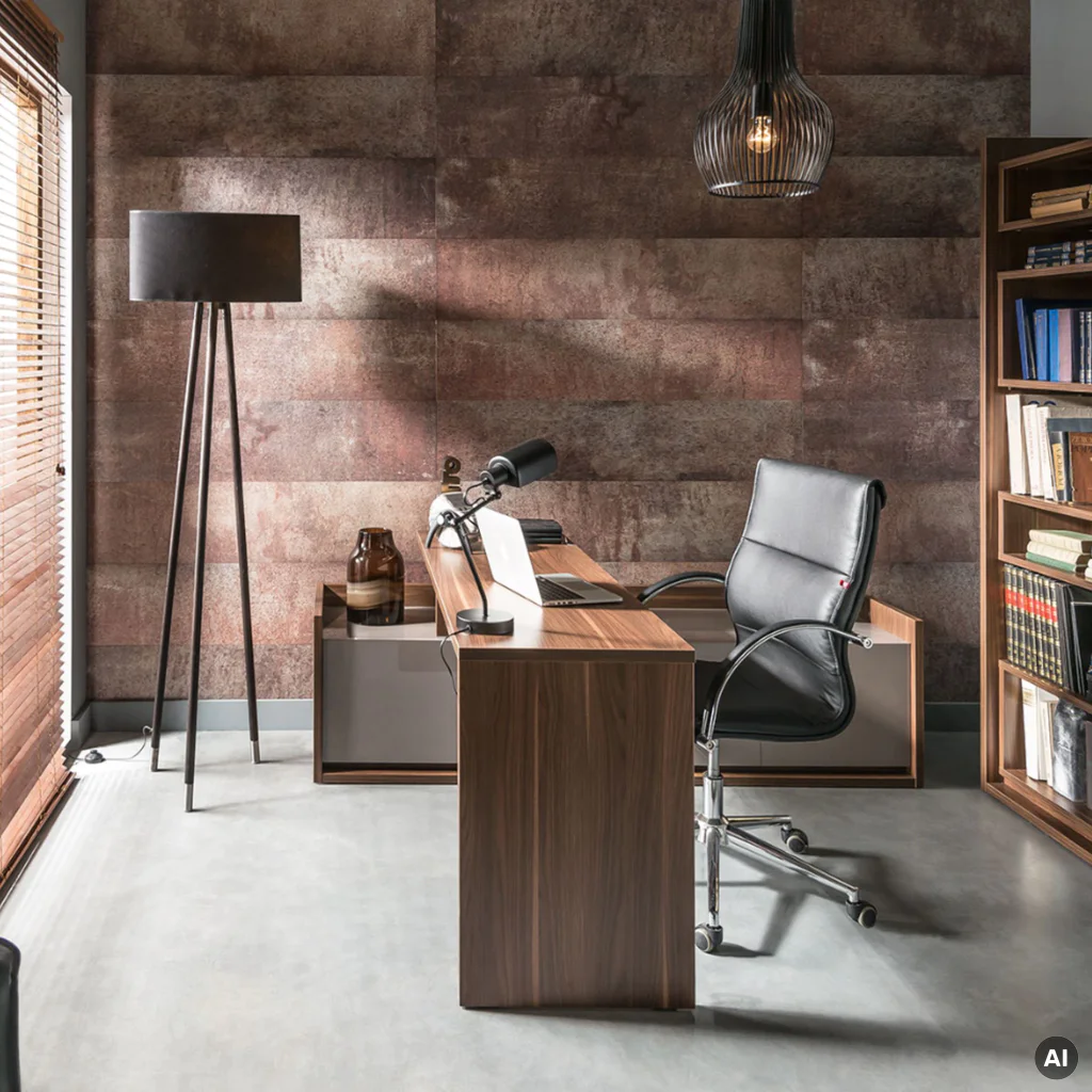 Panele ścienne Loft Rusty, 3024813, Kerradeco Stone Line, Kerradeco, VOX