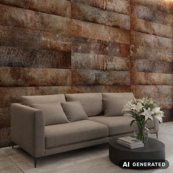 Panele ścienne Loft Rusty, 3024813 - 5
