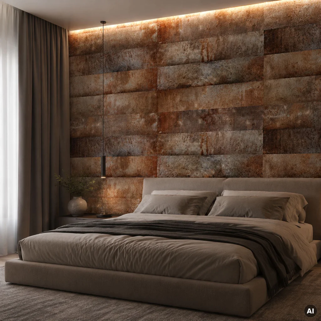 Panele ścienne Loft Rusty, 3024813, Kerradeco Stone Line, Kerradeco, VOX