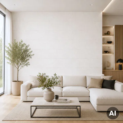 Panele ścienne Stone Ivory, 3024820