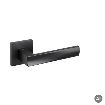 Klamka Euforio R67 Czarny , 49-0251
