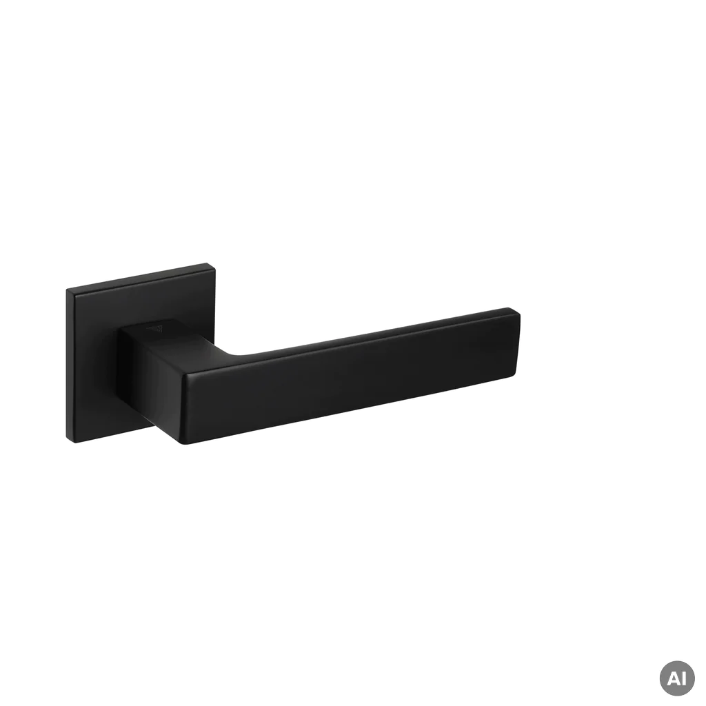 Klamka Paco Slim R67F Czarny, 49-0520, Klamka, VDS, VDS
