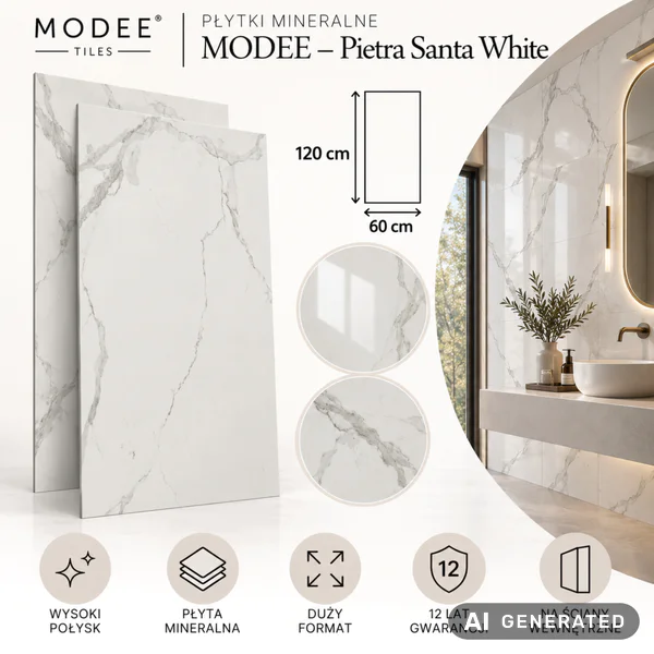 Panele ścienne Pietra Santa White 538G , 5905167889978 - 3