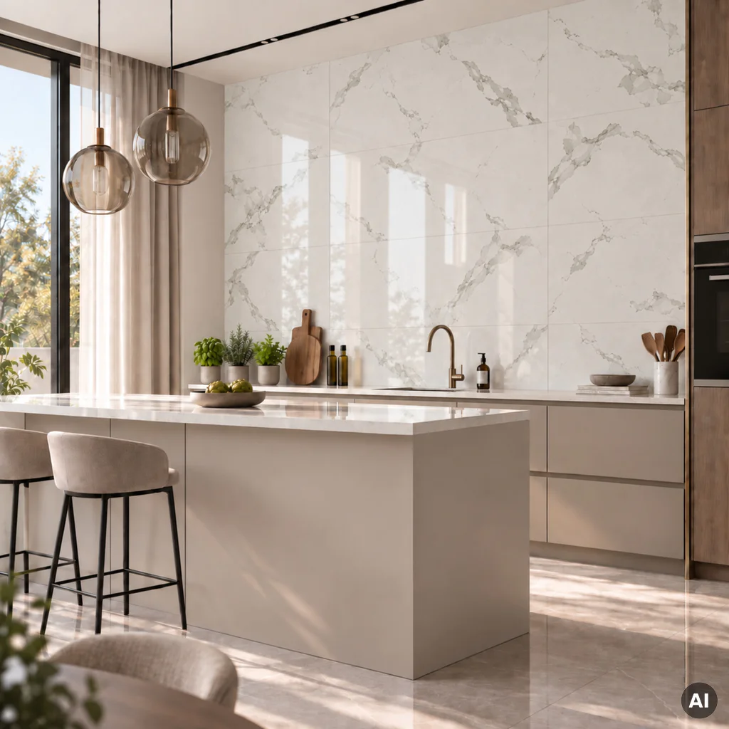 Panele ścienne Pietra Santa White 538G , 5905167889978, Panele ścienne, Stone Essence, Modee