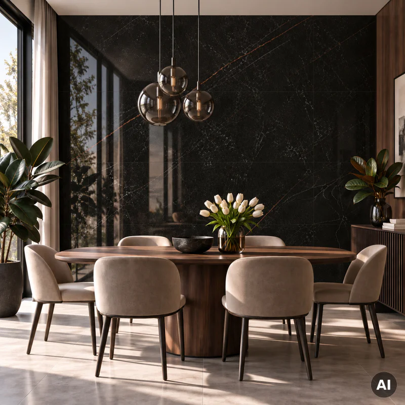 Panele ścienne Monreale Black 518G, 5905167889985 - 3