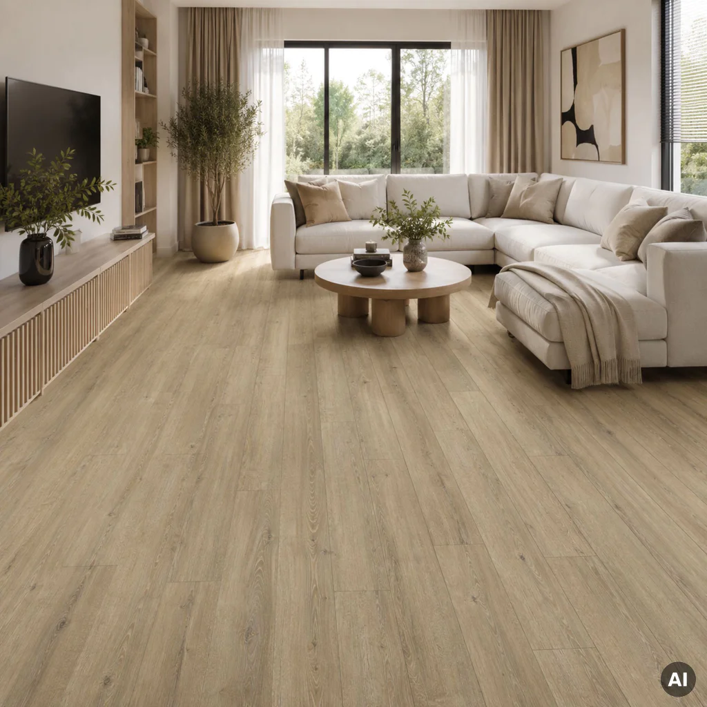 Panele winylowe Montella Taupe Klasa 33 5.5 mm, 61411787, Panele winylowe, Gerflor