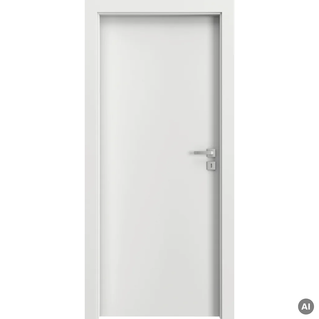 Drzwi Porta VECTOR Premium T Prawe 80cm Odwrotna przylga, SPPPMT0P08UBI0A7U0H000, Drzwi wewnętrzne, PORTA VECTOR PREMIUM, PORTA
