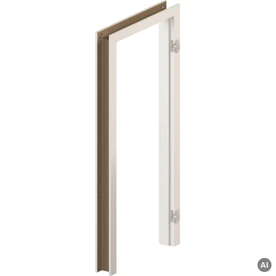 Ościeżnica regulowana PORTA SYSTEM ELEGANCE D 140-160 lewa 80 cm Odwrotna przylga, OPPP0D0L08UBI0ANU80000