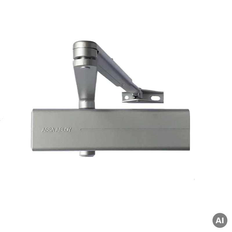 Samozamykacz Assa-Abloy DC140 z ramieniem Srebrny, DC140-DEV