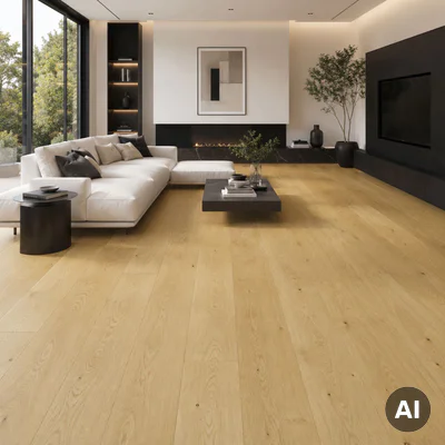 Podłoga drewniana Dąb Brushed Bevelled 14 mm, BC1-DBE1-OX4-XXR-K14180-F