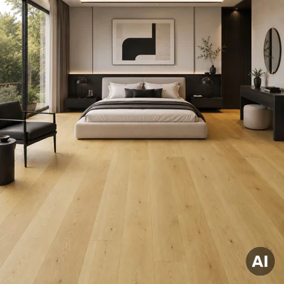 Podłoga drewniana Dąb Brushed Bevelled 14 mm, BC1-DBE1-OX4-XXR-K14180-F