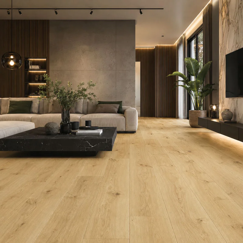 Podłoga drewniana Dąb Bevelled Lacquer 14 mm, BC8-DBE1-LAK