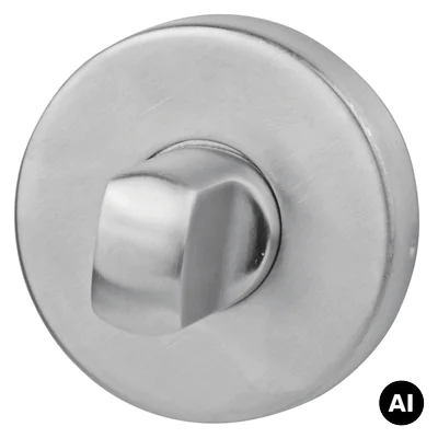 Rozeta Okrągła VDS Olarix 10mm WC Stal Nierdzewna, 30-0007