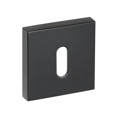 Rozeta kwadratowa VDS Euforio 6mm WK Czarna, 49-0057