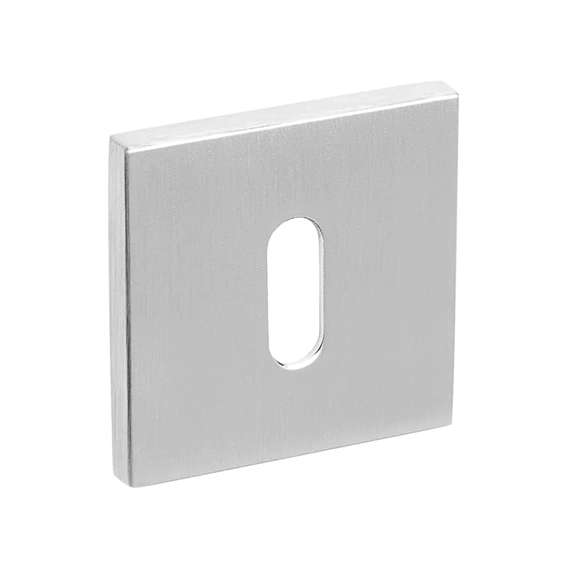 Rozeta Kwadratowa VDS Euforio Fit 6mm WK Chrom szczotkowany,