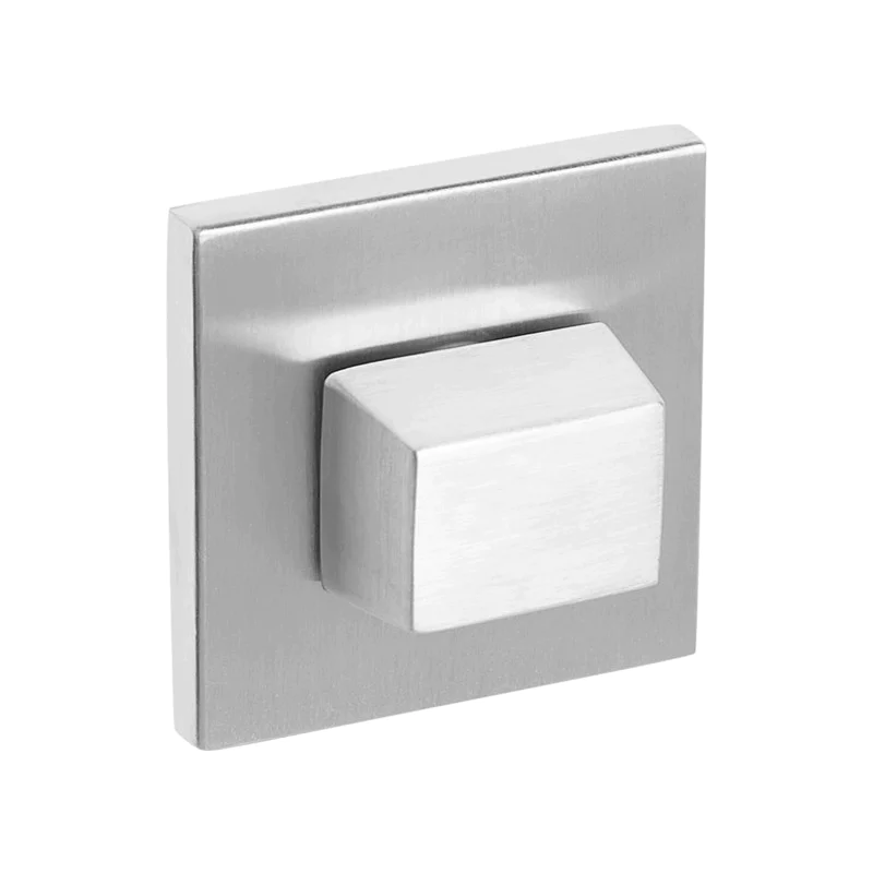 Rozeta kwadratowa VDS Euforio Fit 6mm WC Chrom Szczotkowany,
