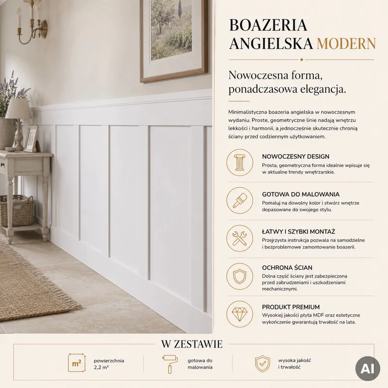 Boazeria angielska Modern, 5908283371716 - 3