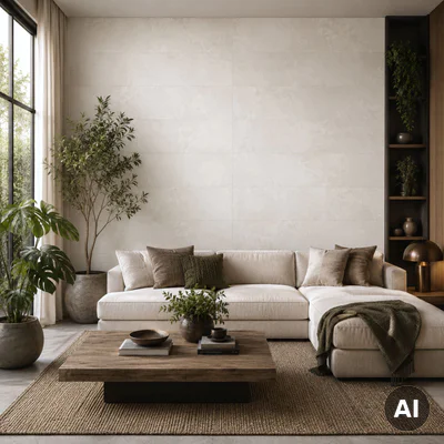 Panele ścienne Stone Misty, 3024818