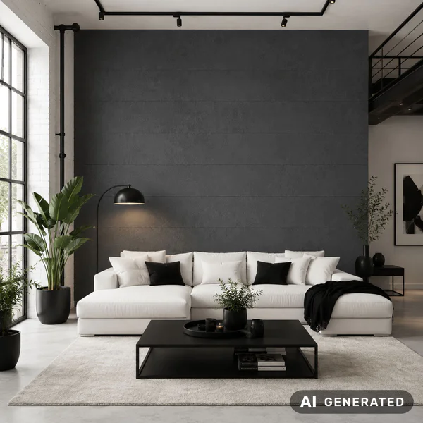 Panele ścienne Stone Anthracite, 3021809 - 2