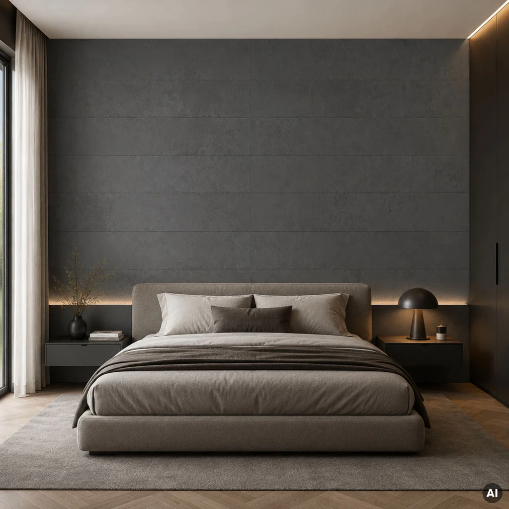 Panele ścienne Stone Anthracite, 3021809, Kerradeco Stone Line, Kerradeco, VOX