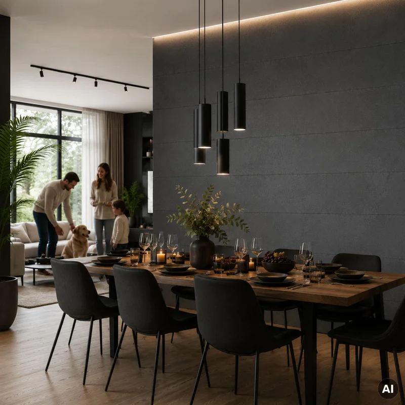 Panele ścienne Stone Anthracite, 3021809 - 3