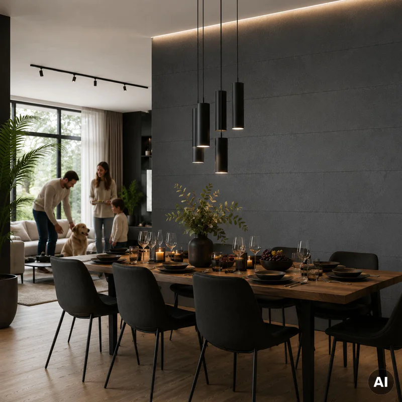 Panele ścienne Stone Anthracite, 3021809 - 3