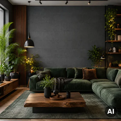 Panele ścienne Stone Anthracite, 3021809