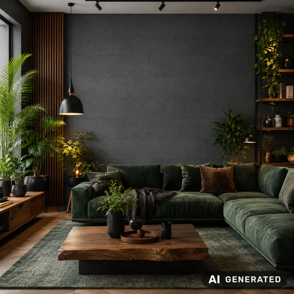 Panele ścienne Stone Anthracite, 3021809 - 4